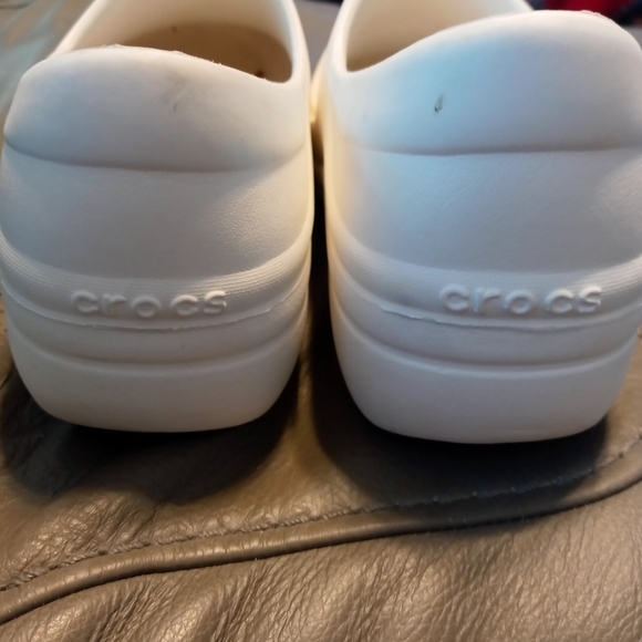 Crocs Neria 11 White Workforce Comfort Nursing medical clogs Non slip Sole - Picture 4 of 9